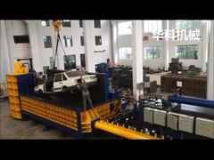 800 طن هيدروليكي خردة الصلب آلة قطع تحكم PLC