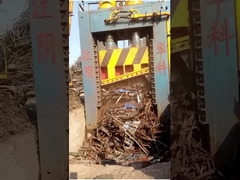 الصين الهيدروليكية الثقيلة العملاقة القص ، آلة قطع الخردة المعدنية