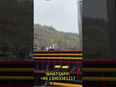 1000 طن الهيدروليكية المكعبة آلة ، وظيفة ثقيلة الخردة الصلب المكعبات